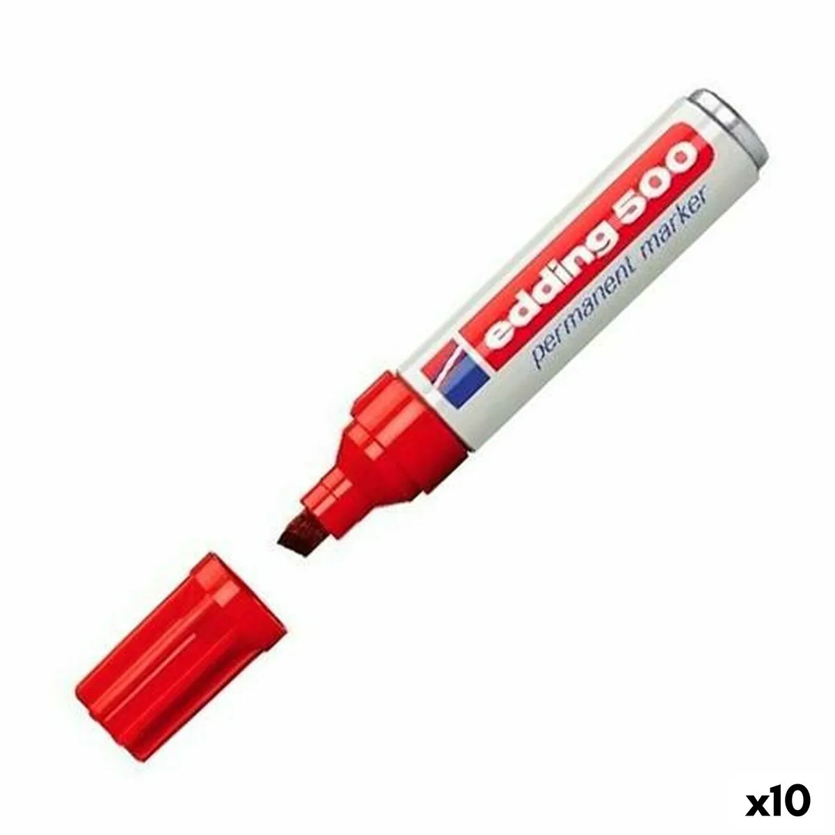 EDDING  Marqueur Permanent Rouge