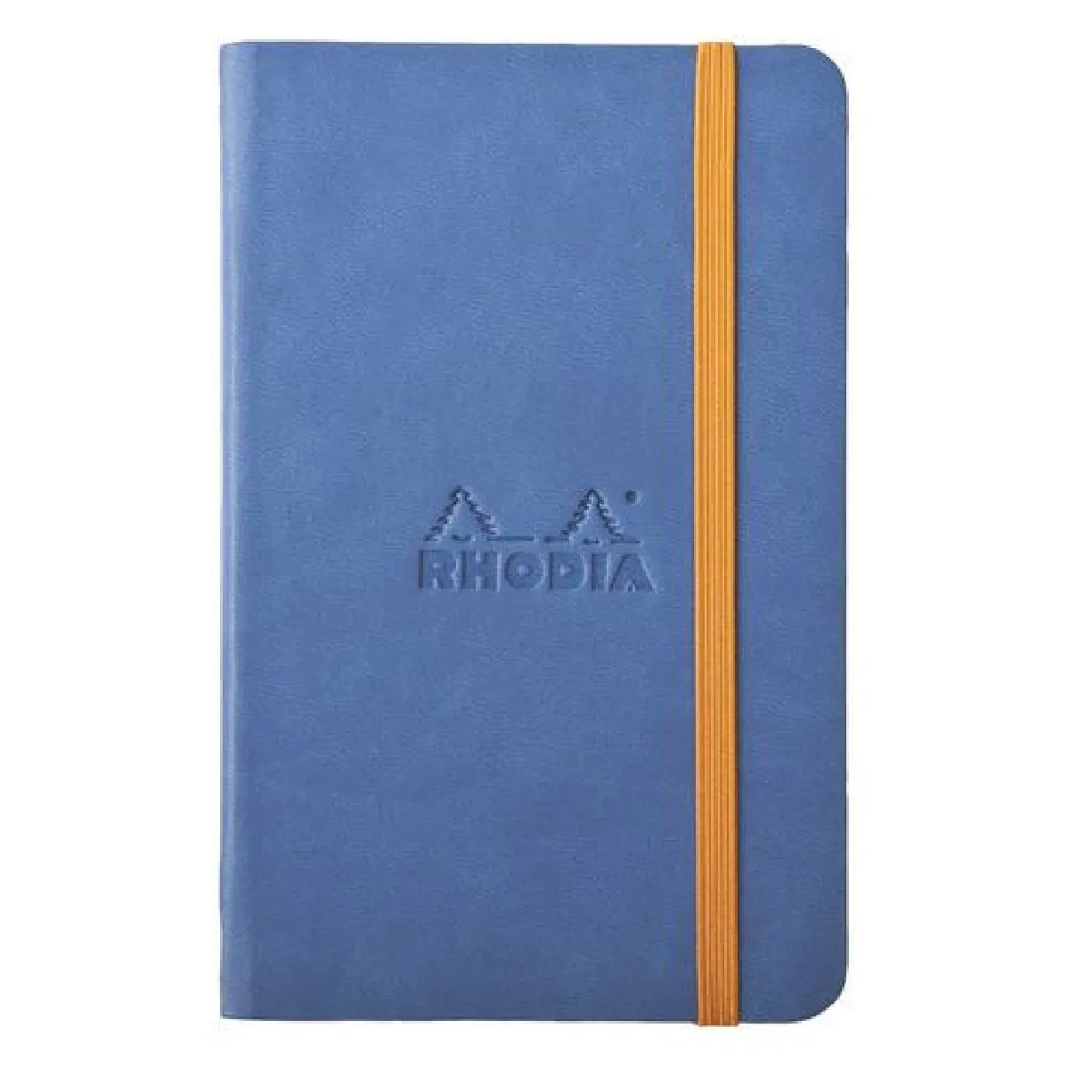 RHODIA  CARNET 9X14 192P LGN SAPHIR 