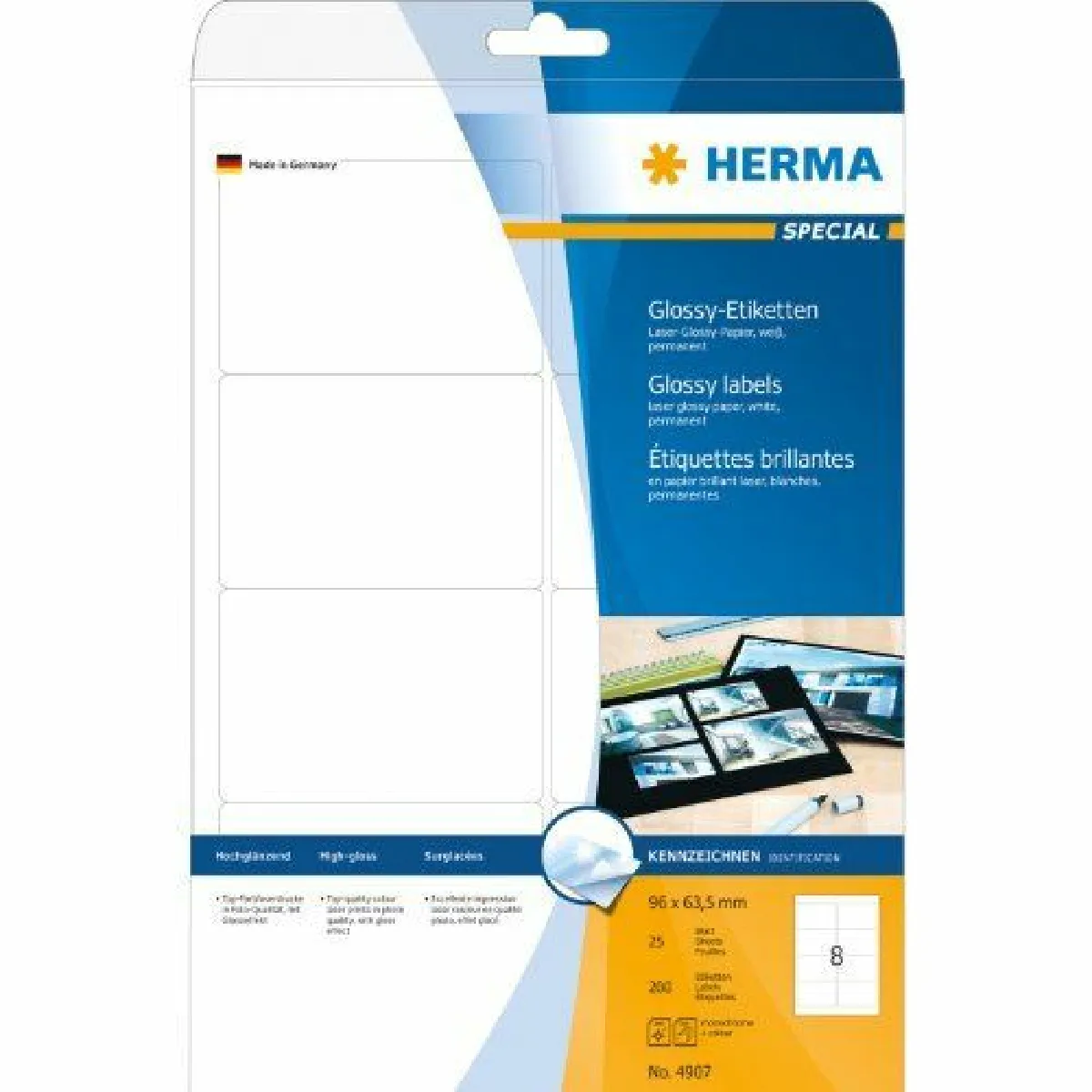 HERMA  4907 &Eacute;tiquettes