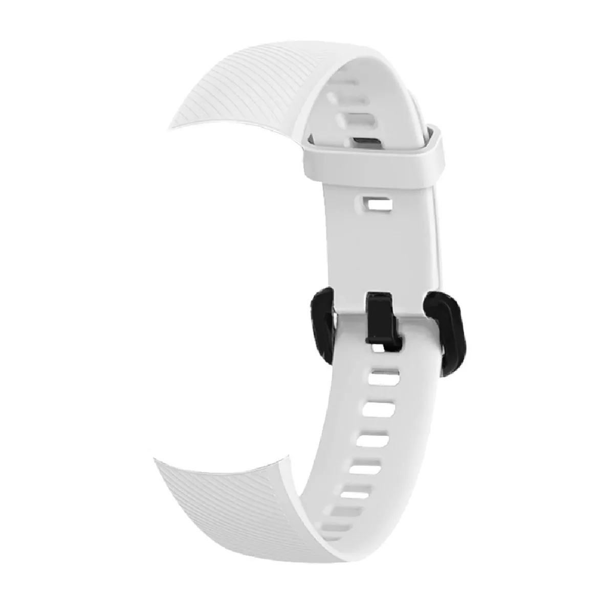 Générique Blanc Bracelet En Silicone Pour Huawei Honor Band 5