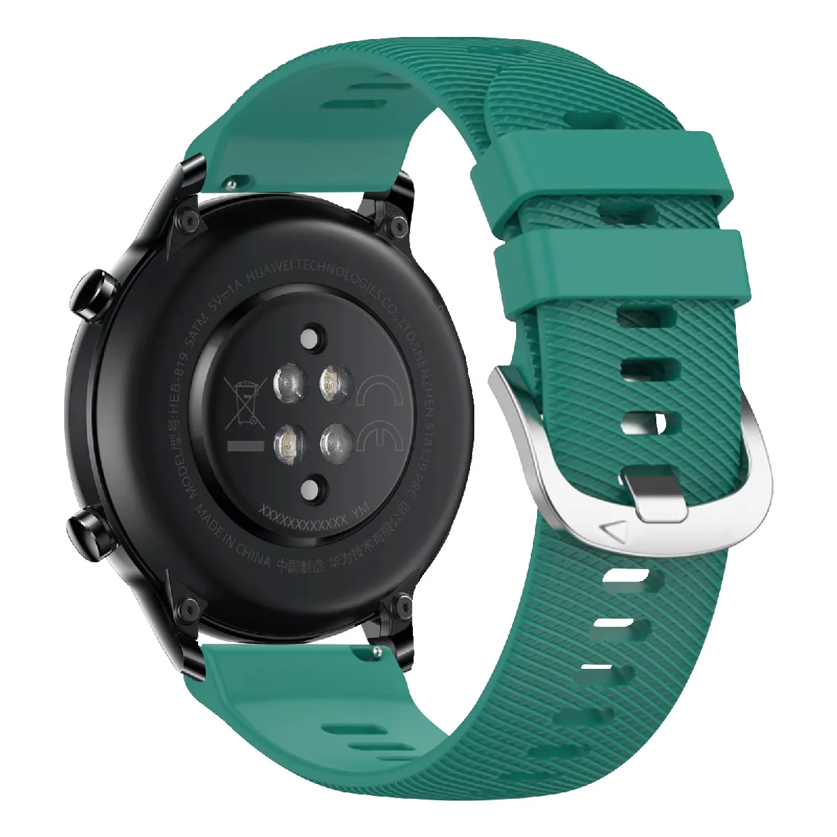 Avizar Vert Bracelet Pour Honor Magic Watch 2 46Mm Silicone Texturé