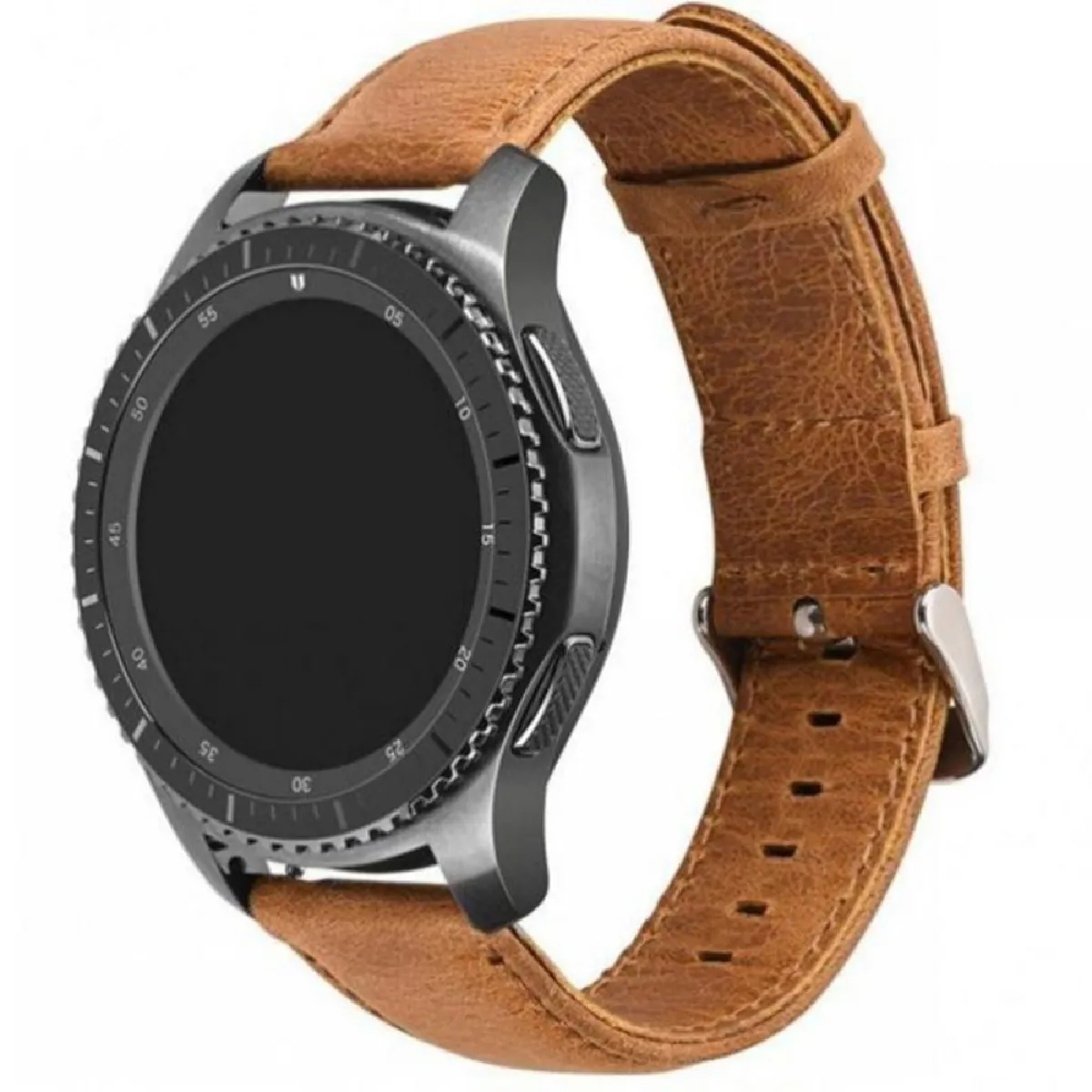 Générique Marron Bracelet De Montre En Polyuréthane Pour Huawei Watch Gt - 22 Mm