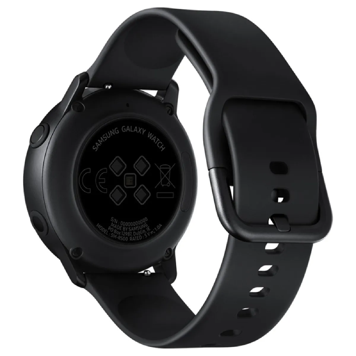 Bracelet silicone Garmin Move Luxe/Style/3 - Noir