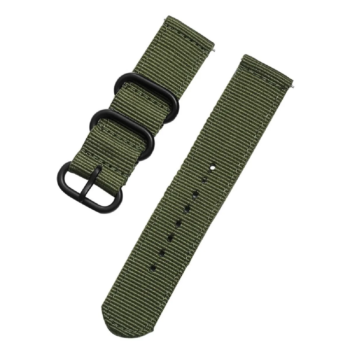 Générique Vert Bracelet En Nylon Pour Samsung Galaxy Watch 46 Mm