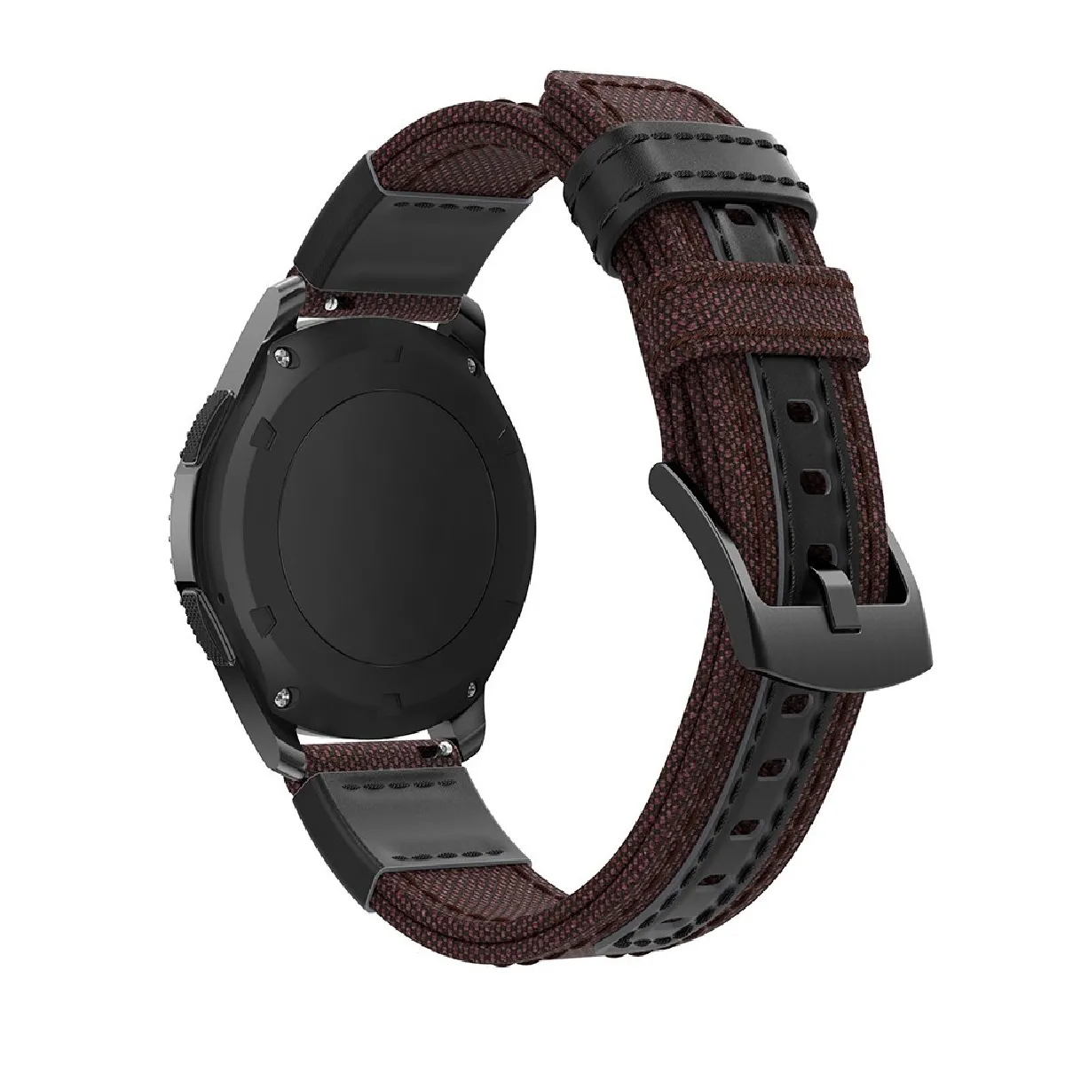 Générique Marron Bracelet En Cuir Véritable Pour Samsung Gear S3 Classic