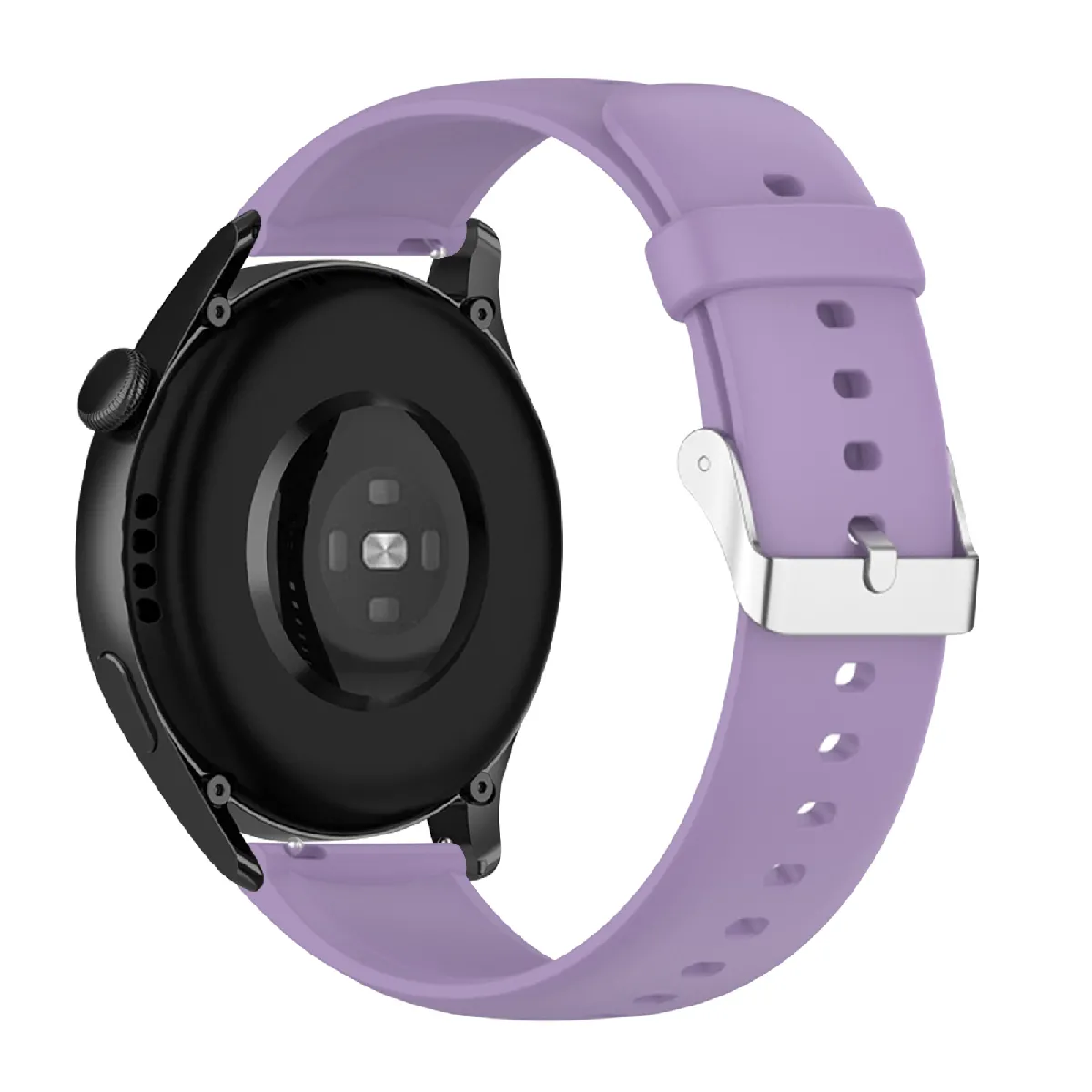Avizar Violet Bracelet Pour Huawei Watch 3 Pro Silicone Souple