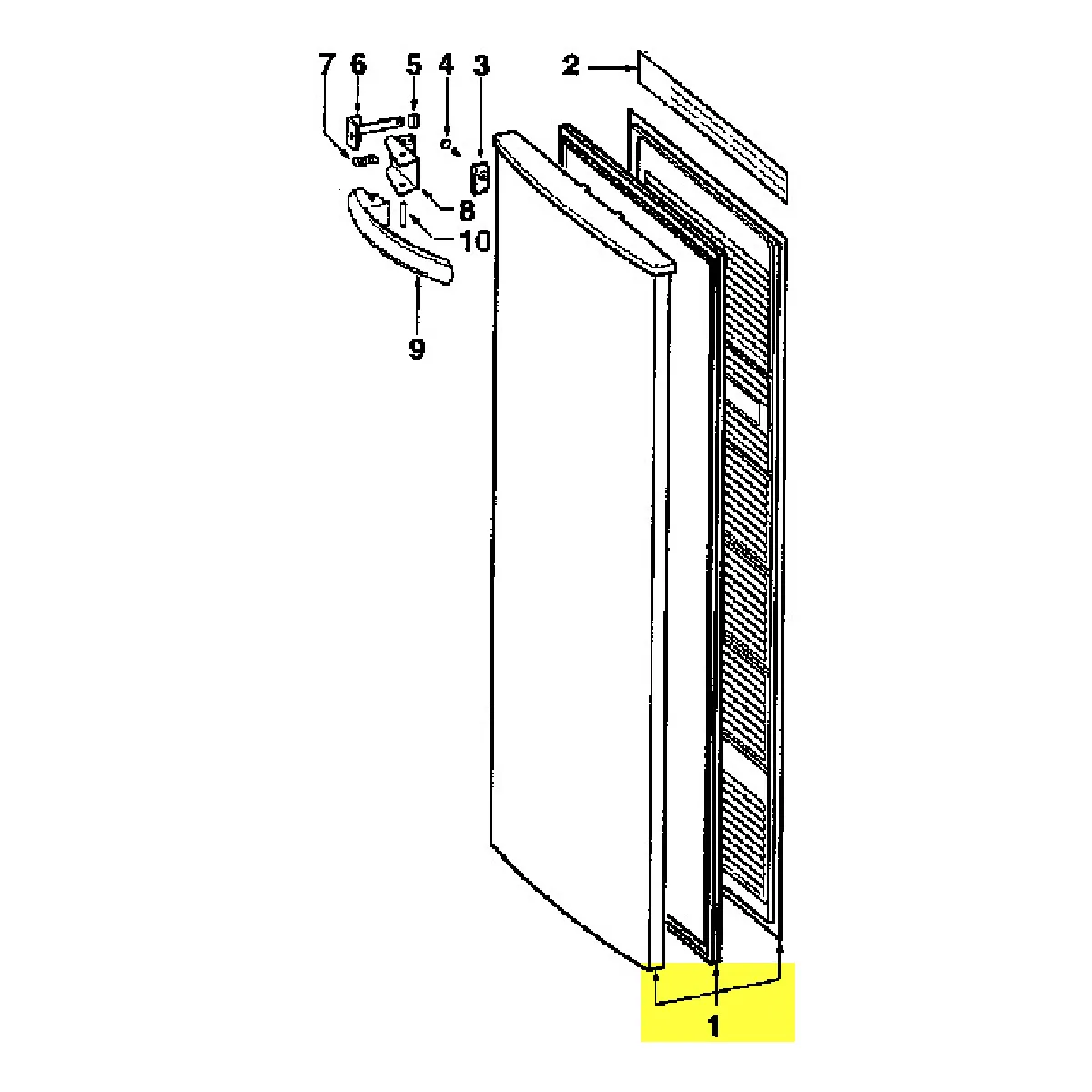 Fagor Porte Congelateur Brandt Ul2210