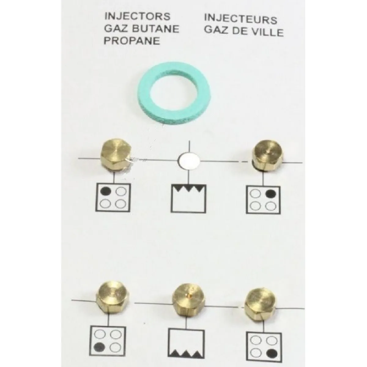 Beko Kit Injecteurs Butane