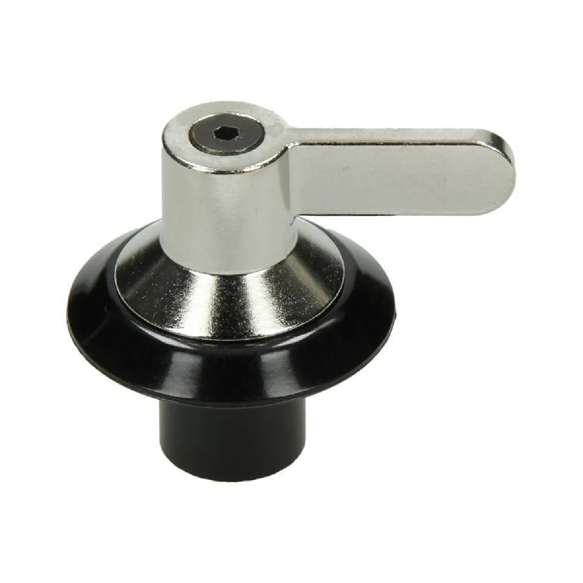 Smeg Bouton de commande pour cuisinière - Noir/Inox