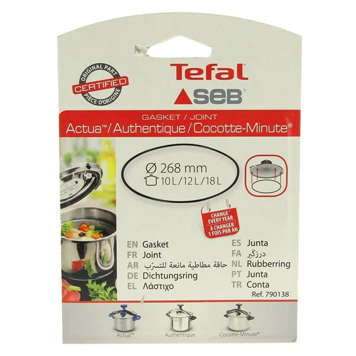 Seb Joint pour autocuiseur