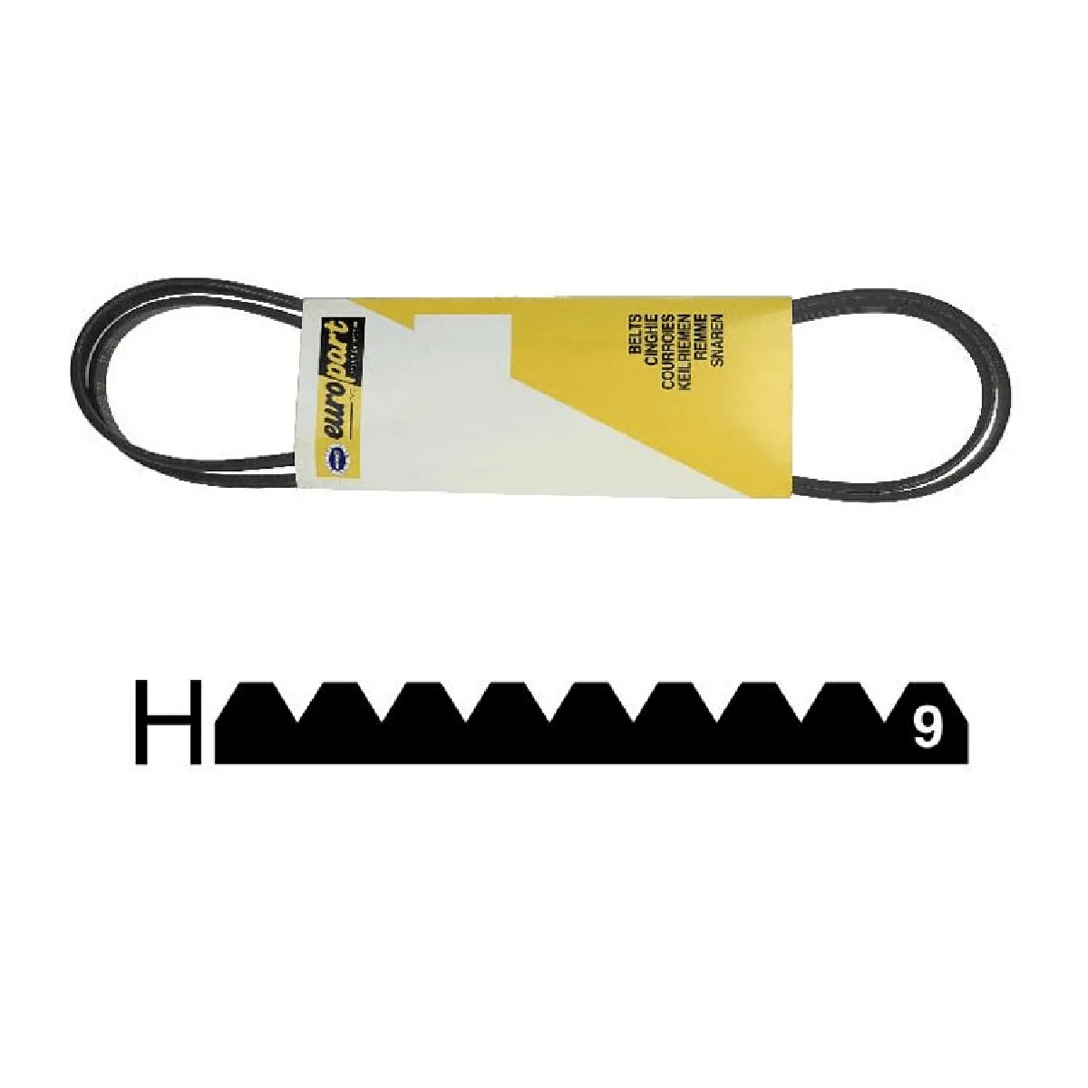 Courroie poly v Beko - vue 4