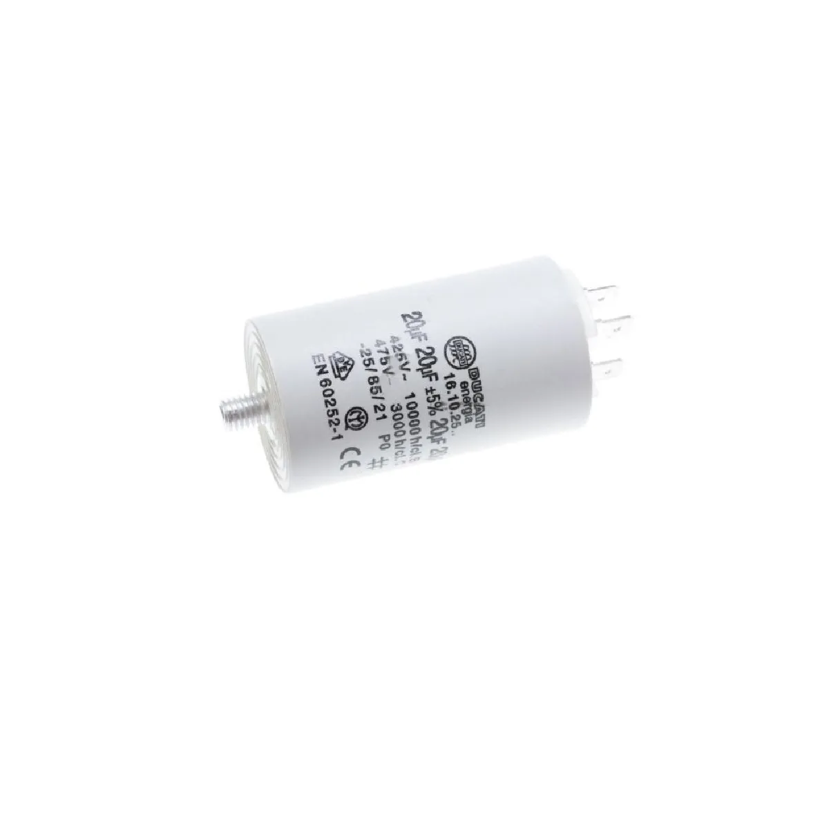 Candy Condensateur de marche pour sèche-linge - 20 µF 475 V