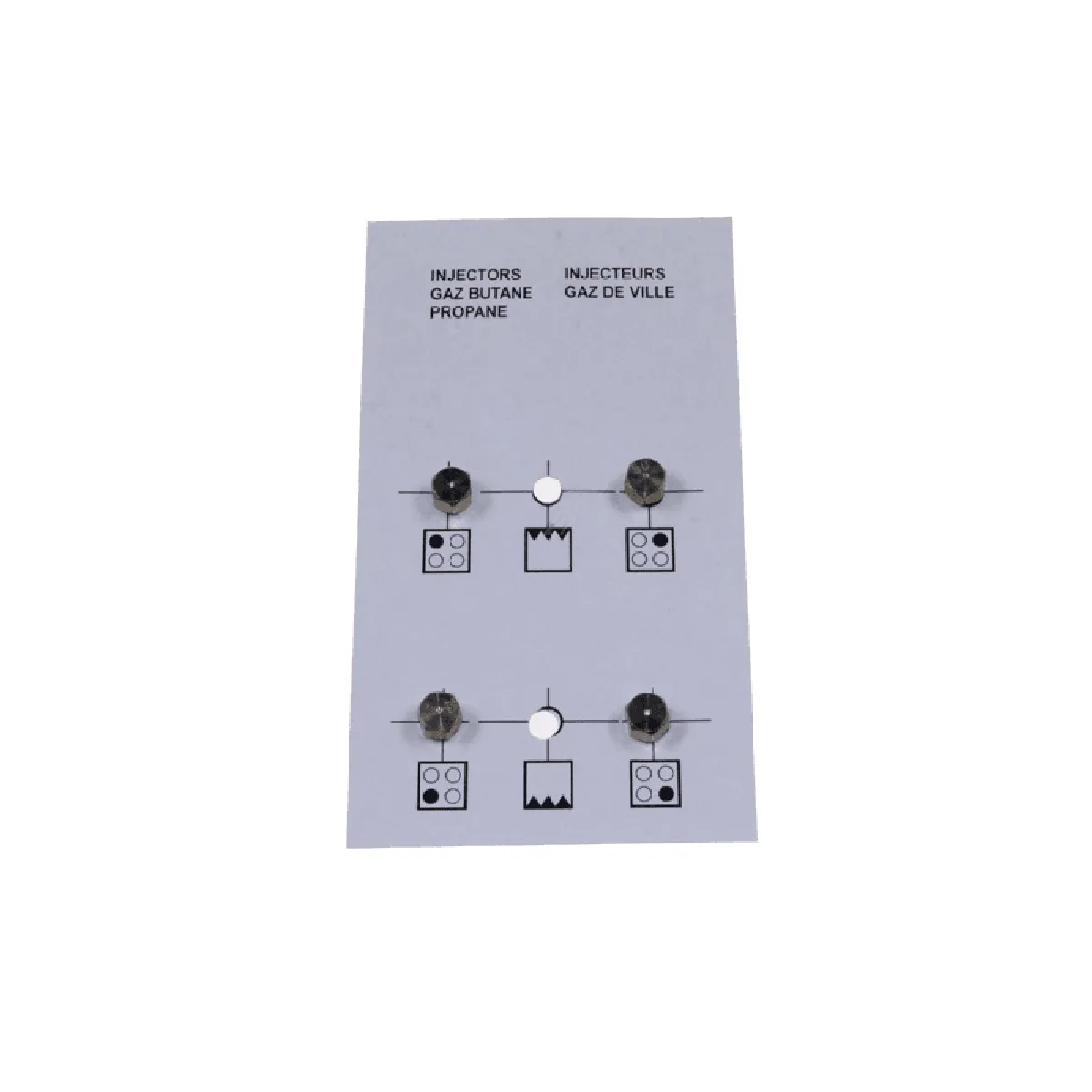 BEKO Sachet injecteurs gaz butane - vue 3