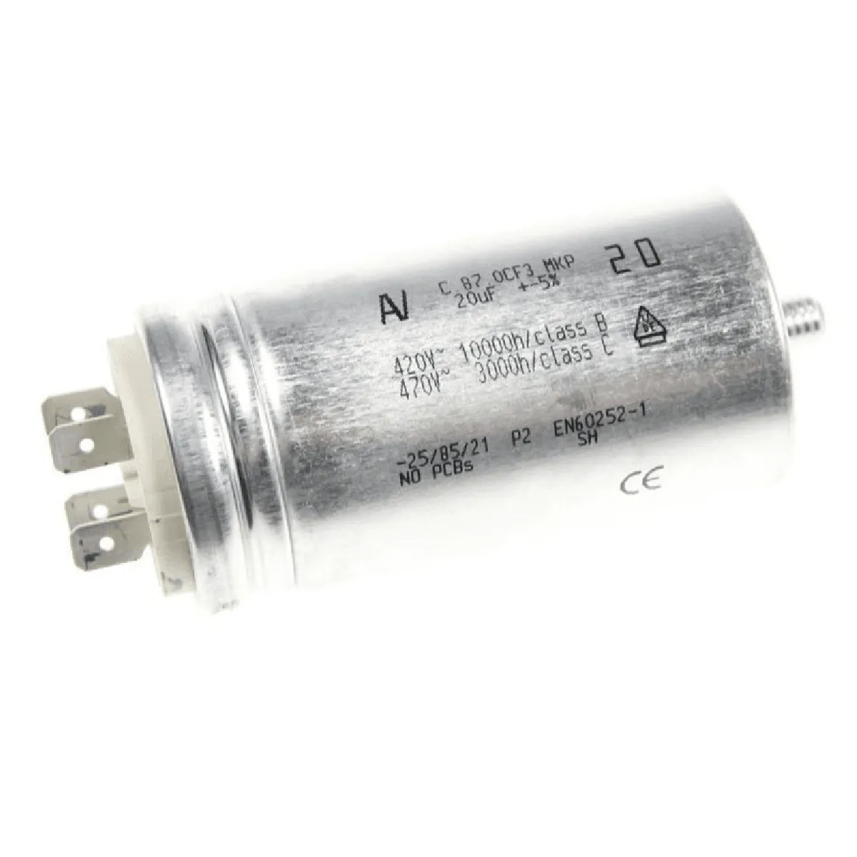 Beko Condensateur 20UF pour sèche linge