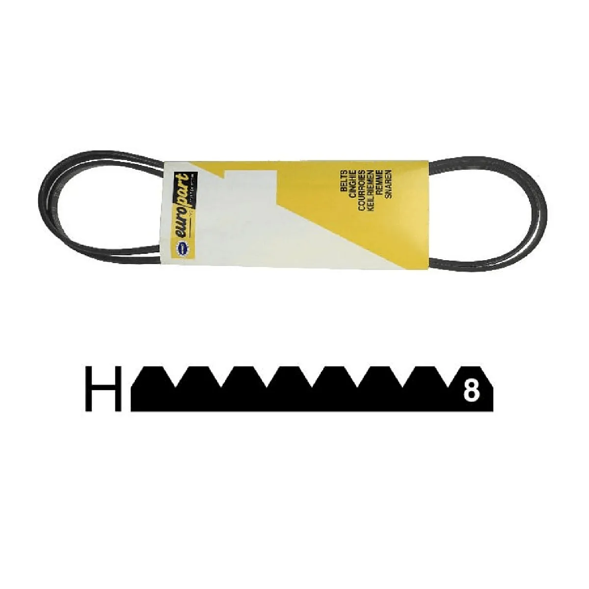 Courroie Poly V LG - vue 2