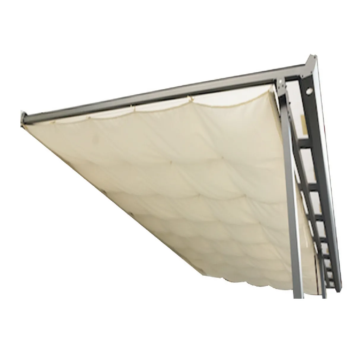 Habrita Rideaux pour pergola Écru