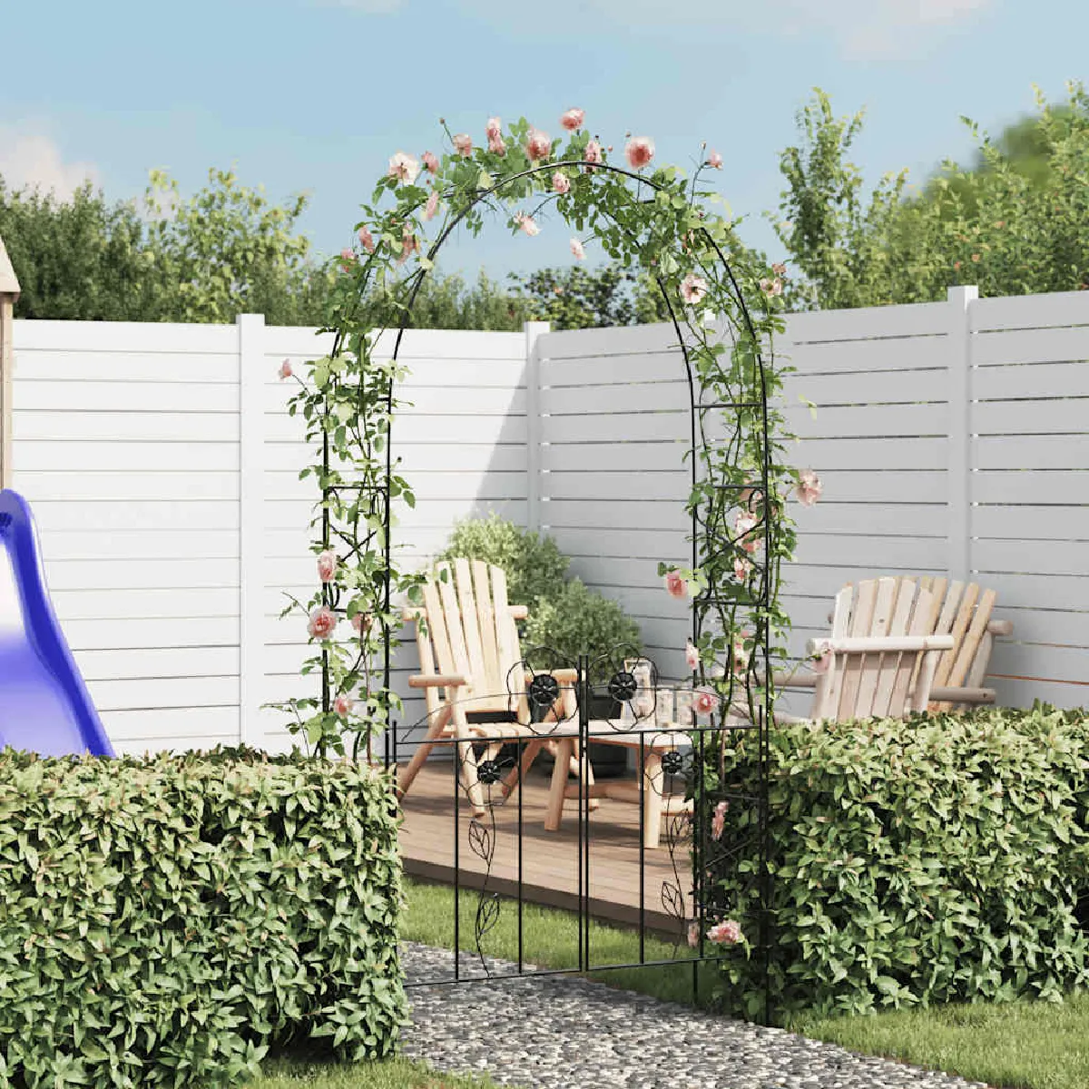 vidaXL Arche de jardin Lot de 2 - vue 4