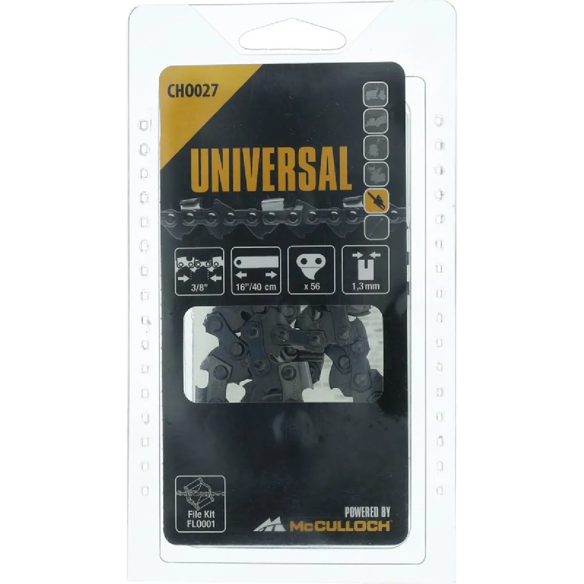 MCCULLOCH  - Cha&icirc;ne de tron&ccedil;onneuse 40 cm - 56 maillons CHO027