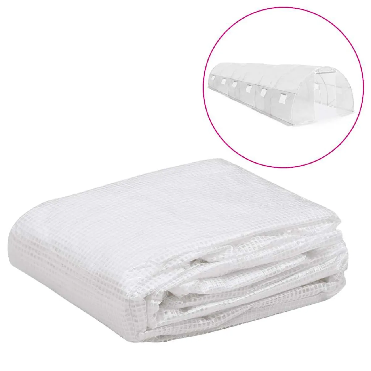 vidaXL Couverture de remplacement de serre 300x900x200 cm - vue 2