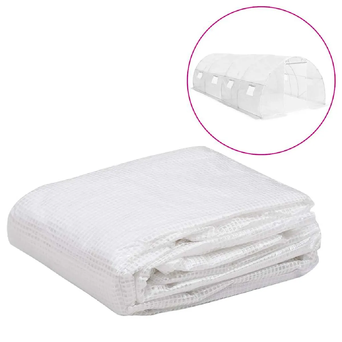 vidaXL Couverture de remplacement de serre 300x600x200 cm - vue 2