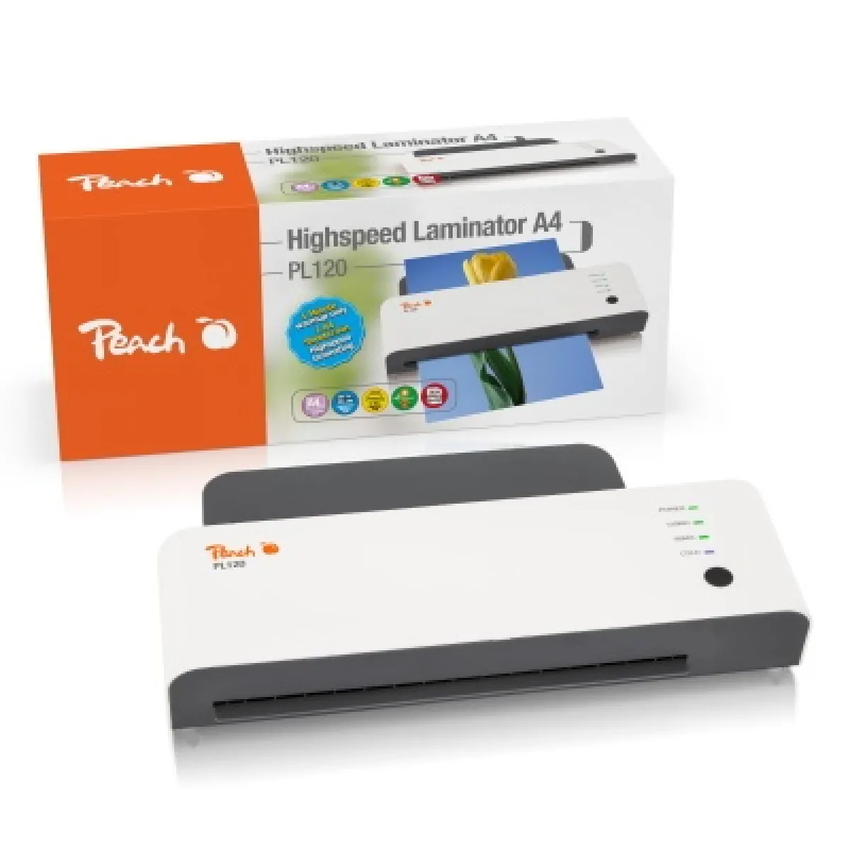 Peach Pl120 Plastifieuse A4 Rapide
