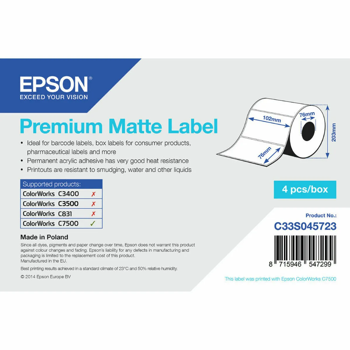 Epson S015337 - vue 4