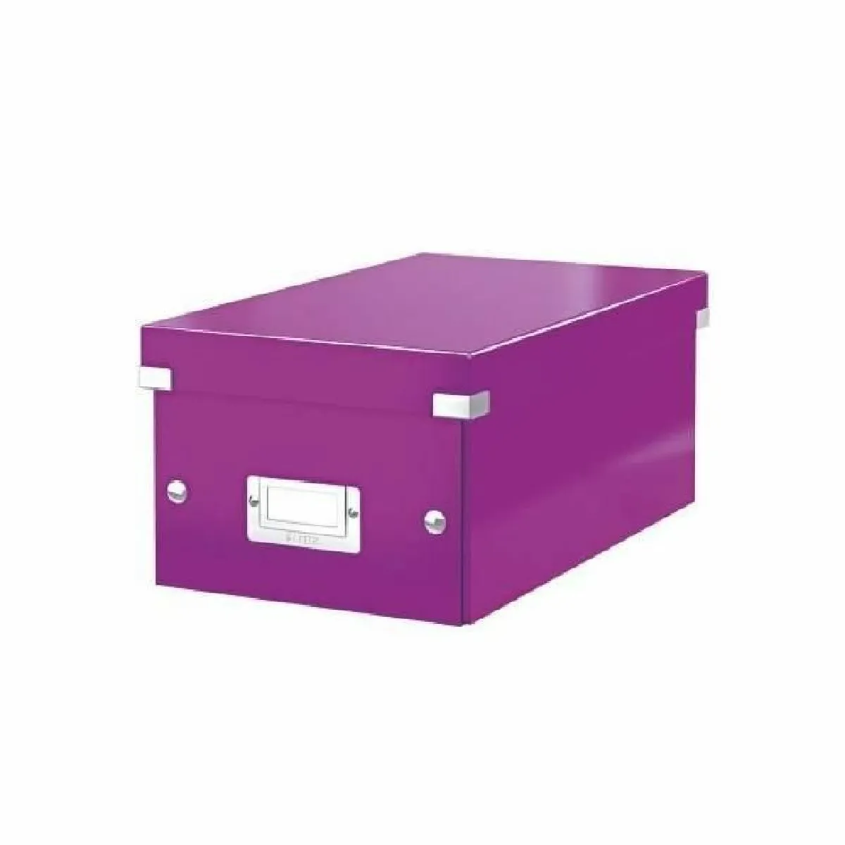 Leitz Violet Boîte De Rangement Click & Store Wow, Format Dvd - Image 3