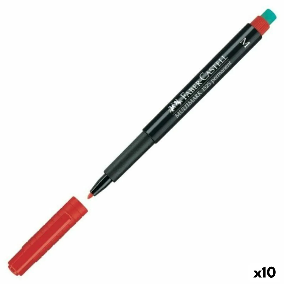 FABER CASTELL FABER-CASTELL Marqueurs Multimark 1525 M - Rouge