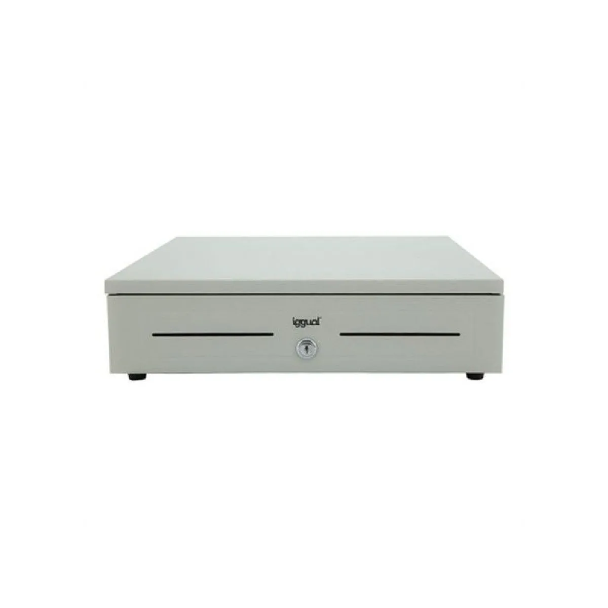 Iggual - Tiroir Caisse Enregistreuse - IRON-1W - 41 cm - Blanc - Image 3