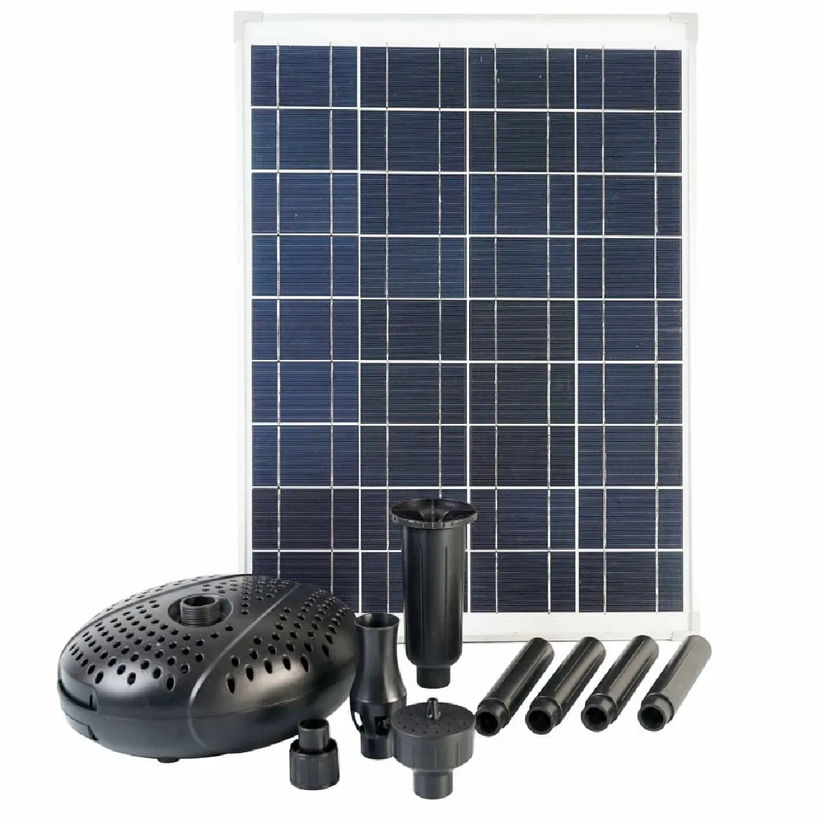 Comparer les prix de Ubbink Ensemble de panneau solaire et pompe SolarMax 2500
