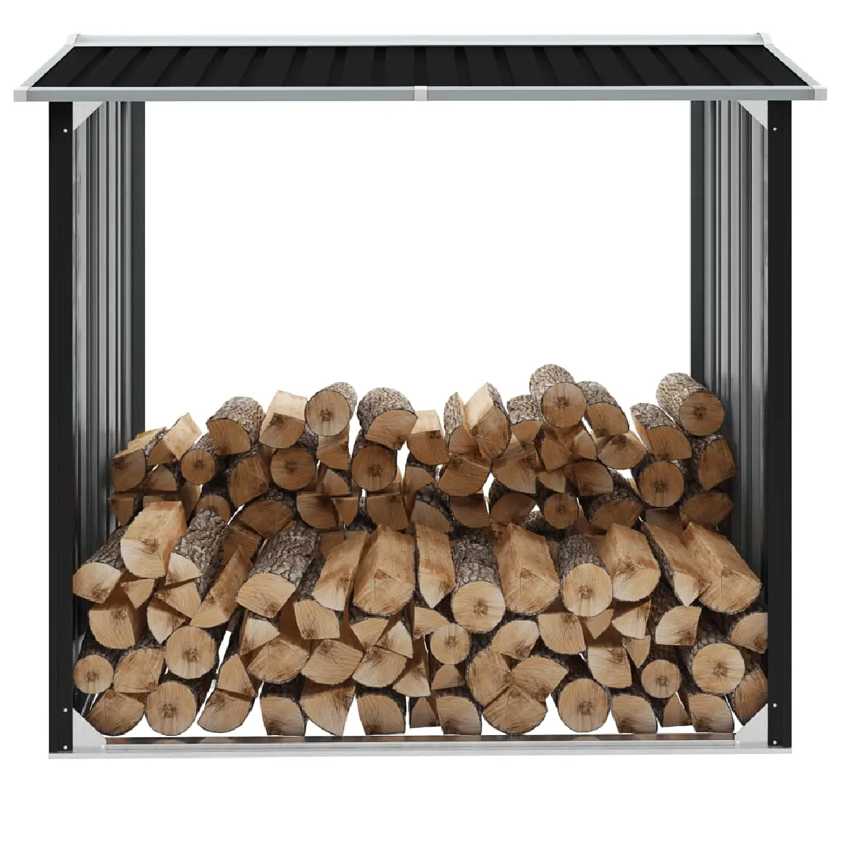 vidaXL Abri de stockage à bois - vue 2