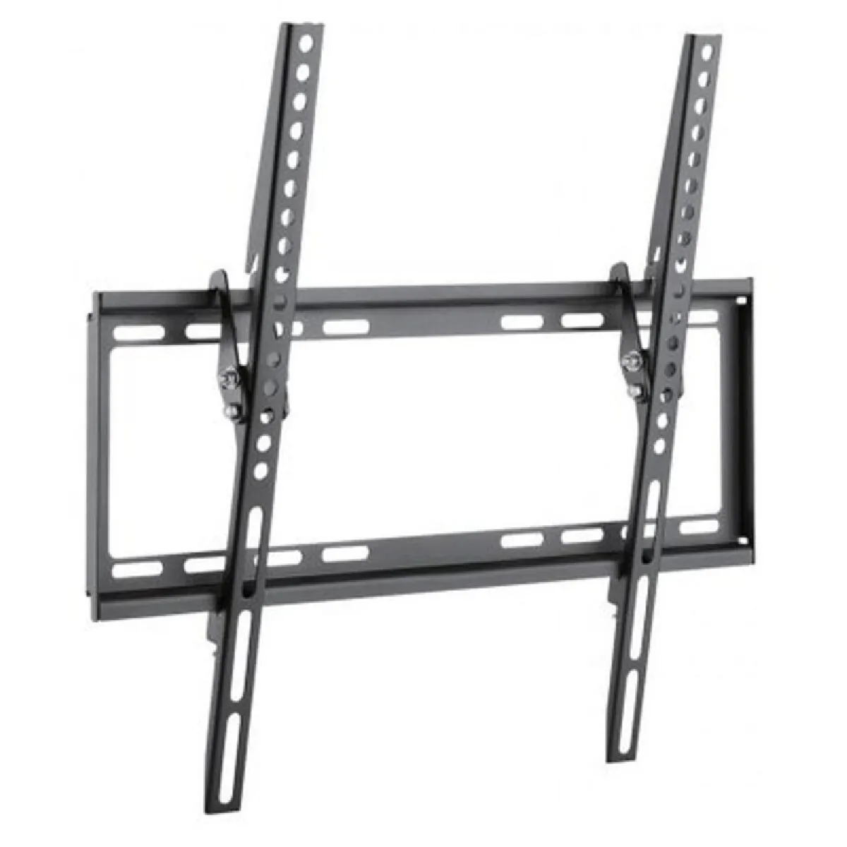 Maclean Noir Support Mural Tv Inclinable