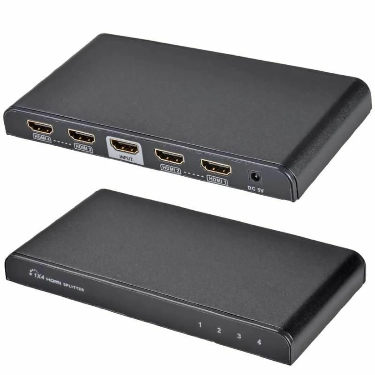 Techly Noir Idata Hdmi-4K4