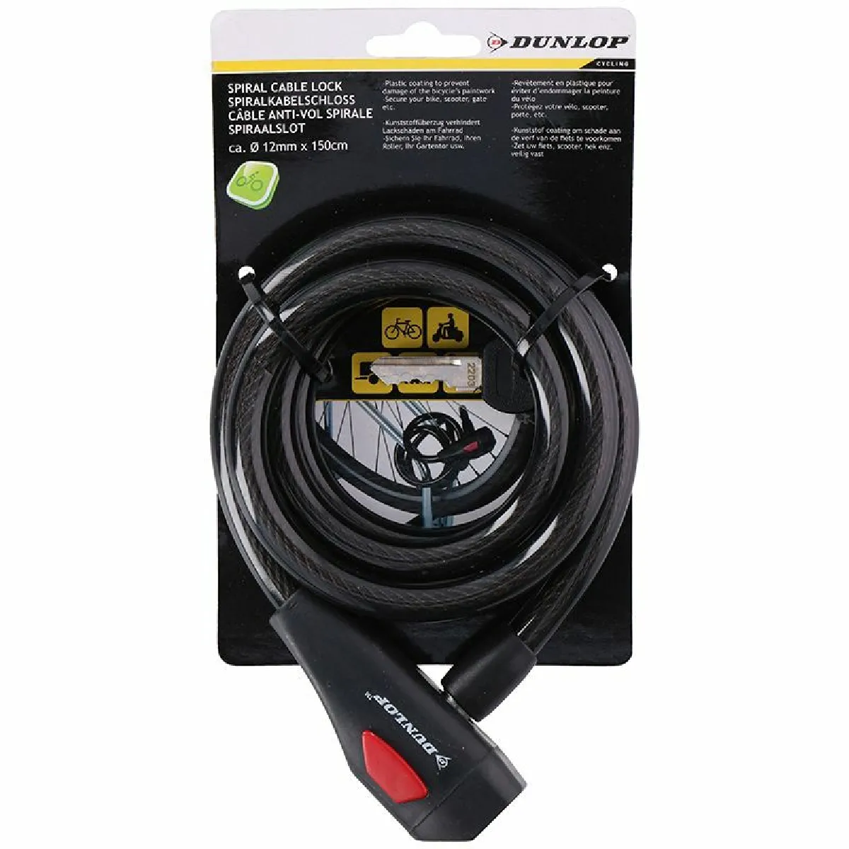 Master Lock Mousqueton avec câble en spirale au meilleur prix sur