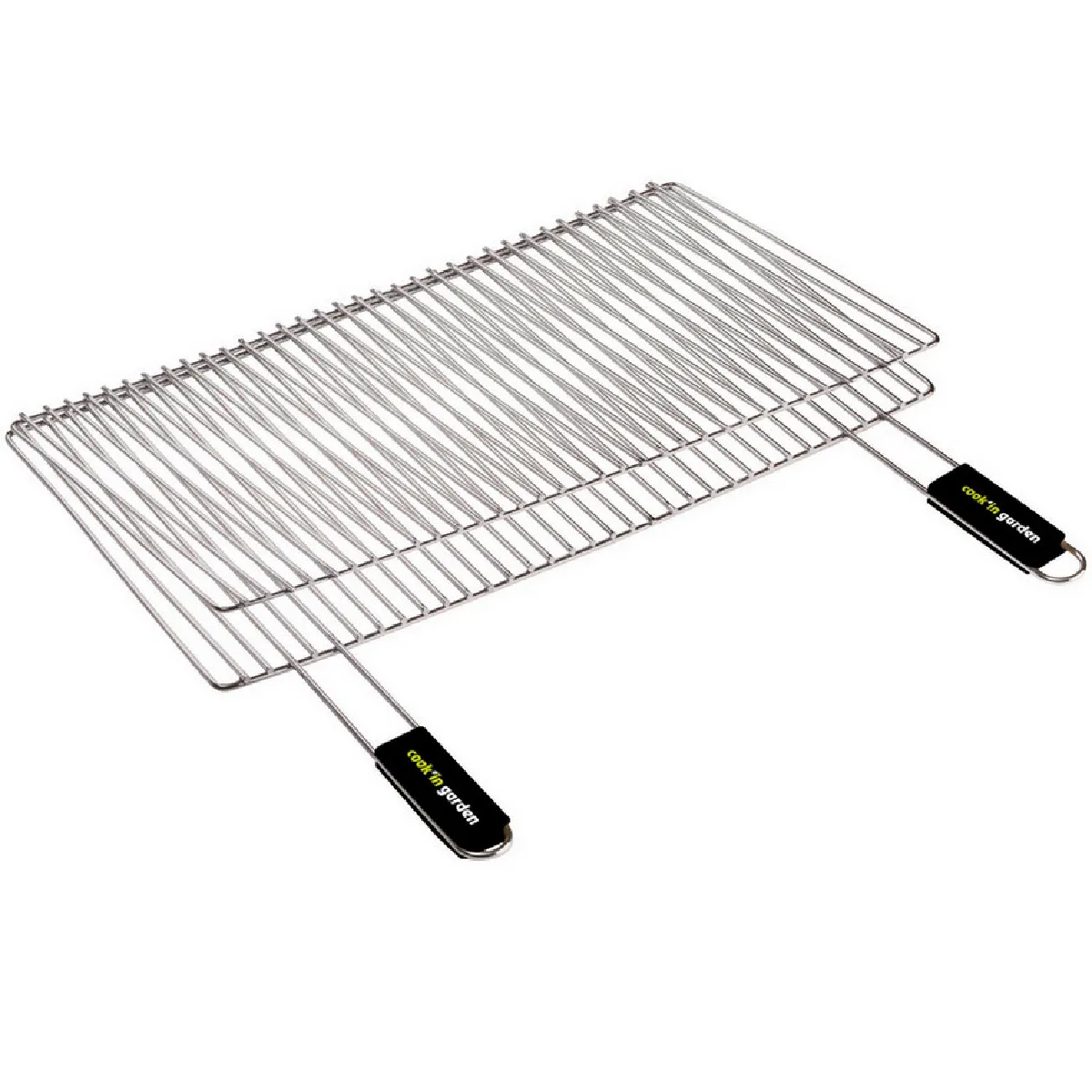 Cook'In Garden - Grille double pour barbecue - 60 x 40 cm - GR026 - Image 3
