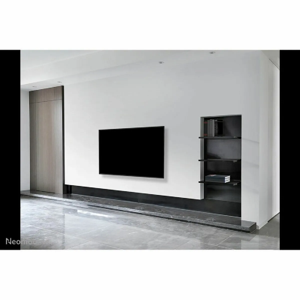 Newstar Noir Neomounts Wl30-550Bl12 - Kit De Montage (Support Mural) - Fixé - Pour Tv - Taille D'écran : 24"-55" - Image 4