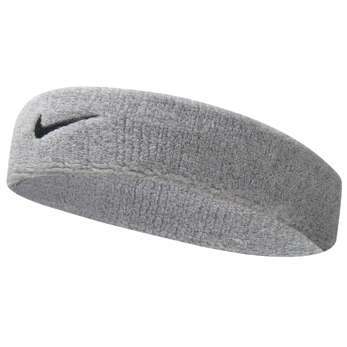 Nike Swoosh Headbands Bandeau - Grey Heather/Black