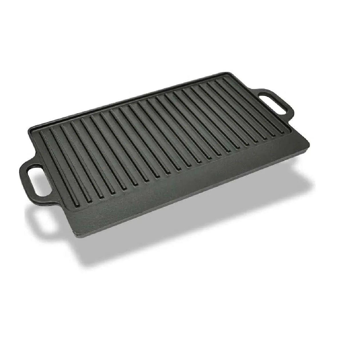 VIDAXL - Plaque de cuisson réversible - Fonte - 50 x 23 cm - Image 3