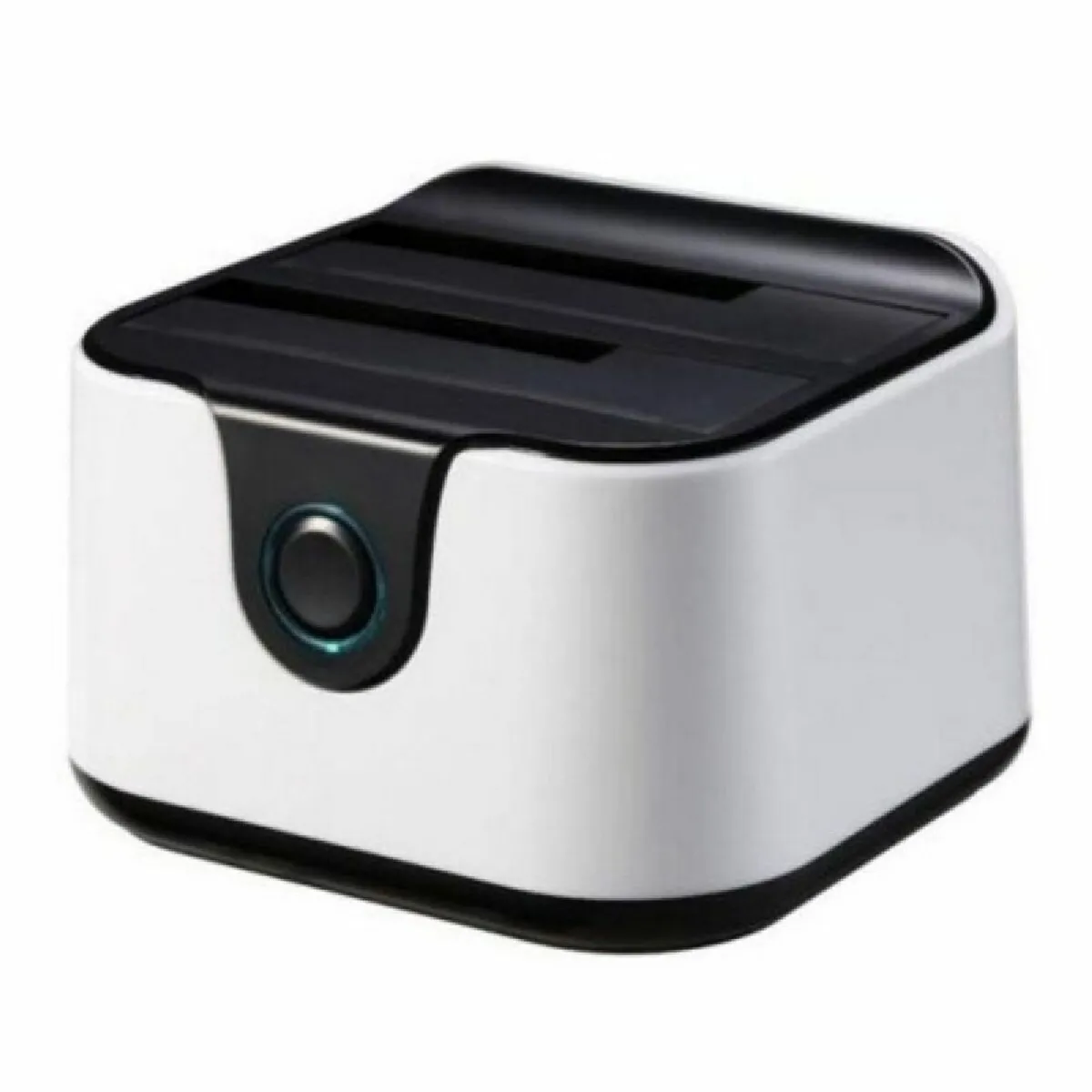 Tooq Multicolore Dock Station Dual Tqds-802Bw 2.5'-3.5' Hdd Sata Usb 3.0 Blanc Noir - Image 4