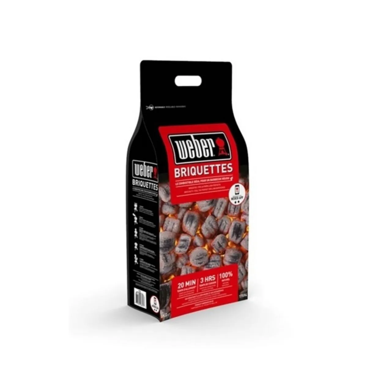 Sac de briquettes Weber 8 kg
