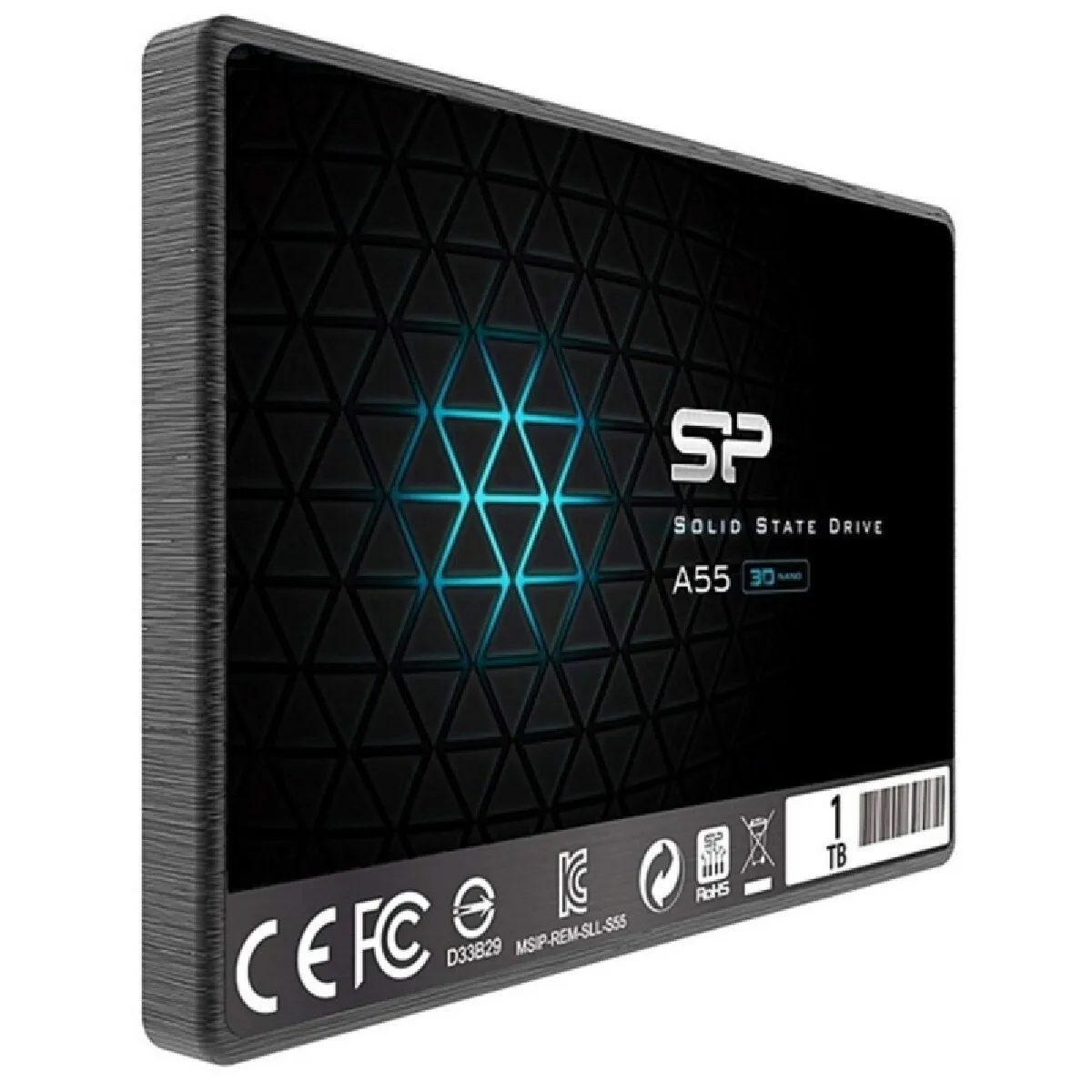 Silicon-Power Disque Dur Silicon Power Sp001tbss3a55s25 1 Tb Ssd