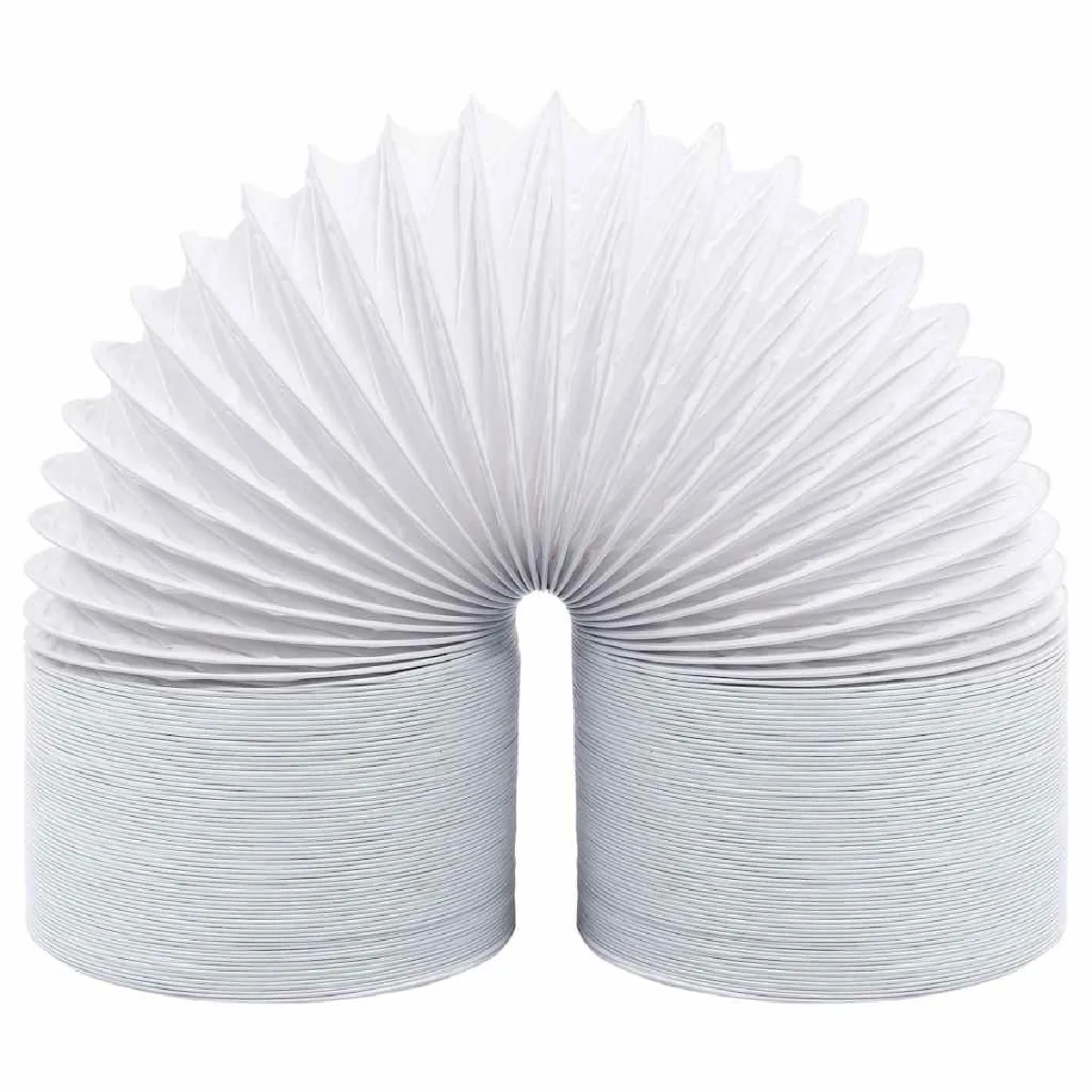 Vidaxl Blanc Conduit D'échappement Pvc 6 M 12,5 Cm
