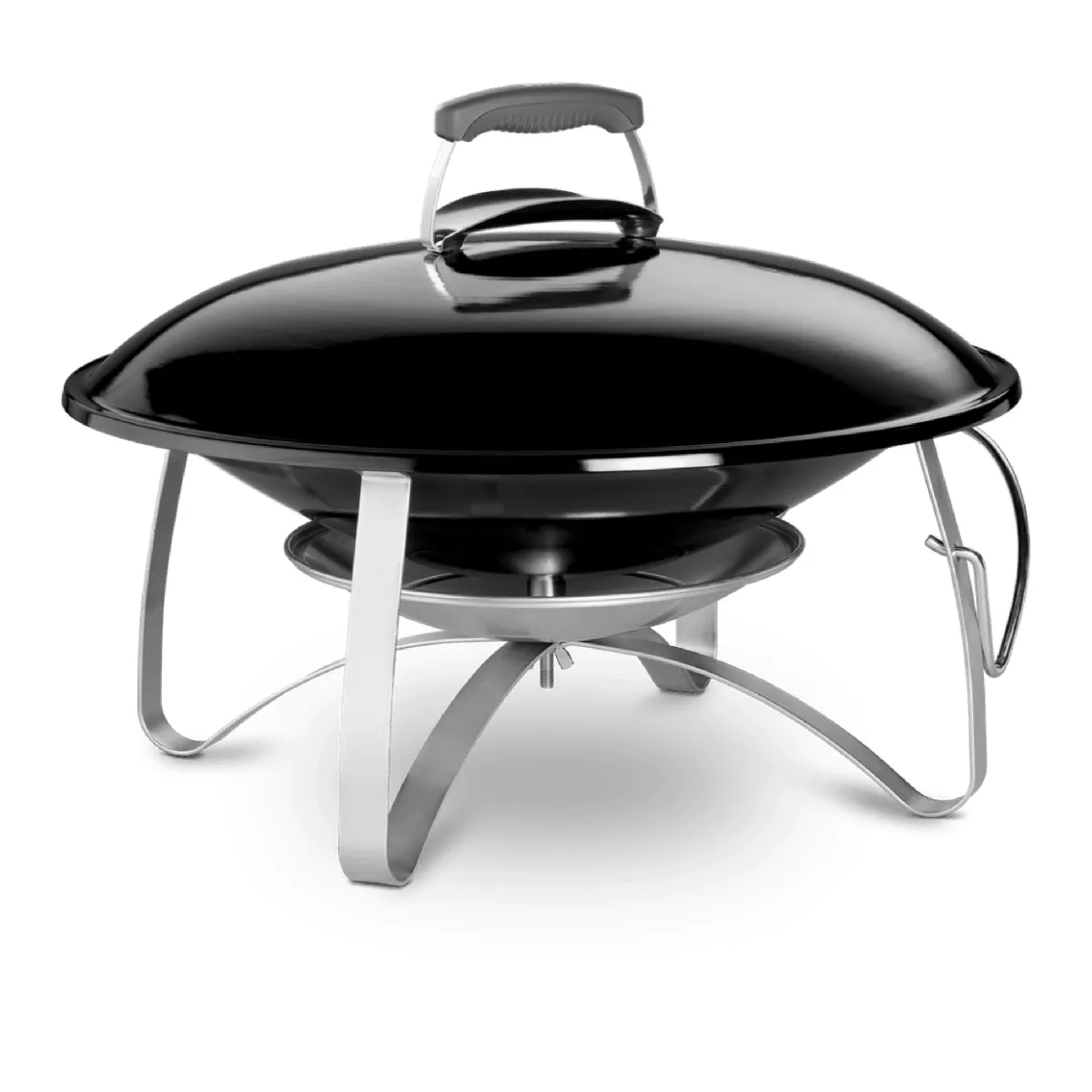Chemin&eacute;e mobile charbon de bois WEBER, Noir