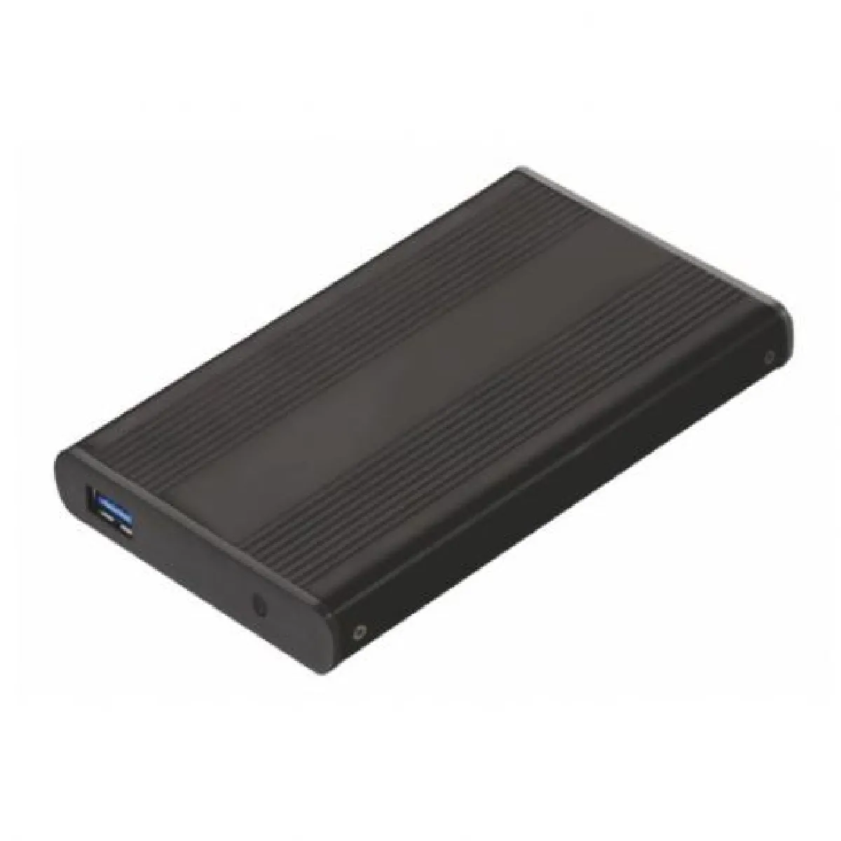 Tooq Noir Boîtier Externe Tqe-2524B Hd 2.5 Sata Iii-Usb 3.0 Fat32 / Ntfs / Ext2 / Hfs Aluminium - Image 3