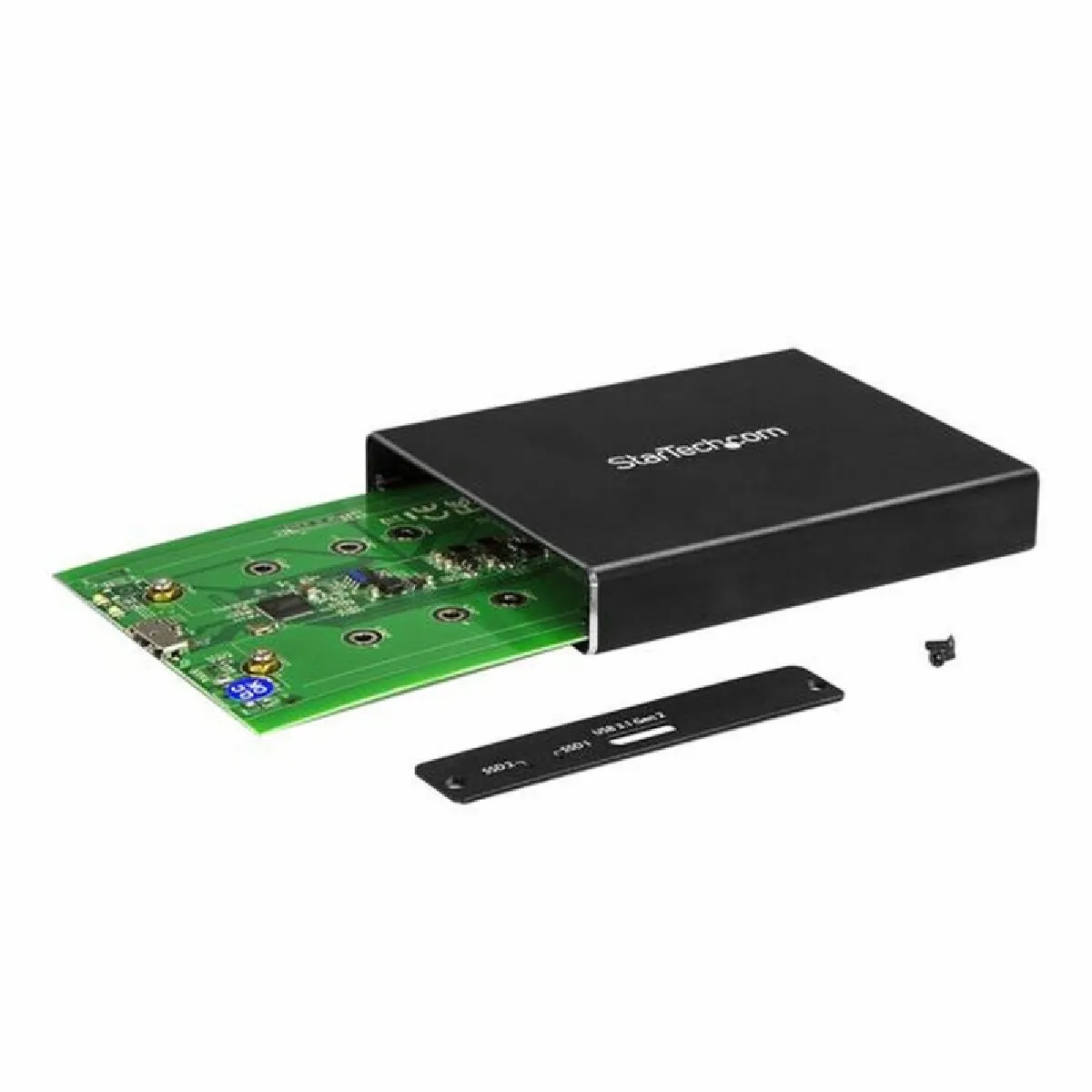 StarTech.com Boîtier USB 3.1 (10 Gb/s) dual slot pour SSD M.2 NGFF SATA avec RAID - Image 3