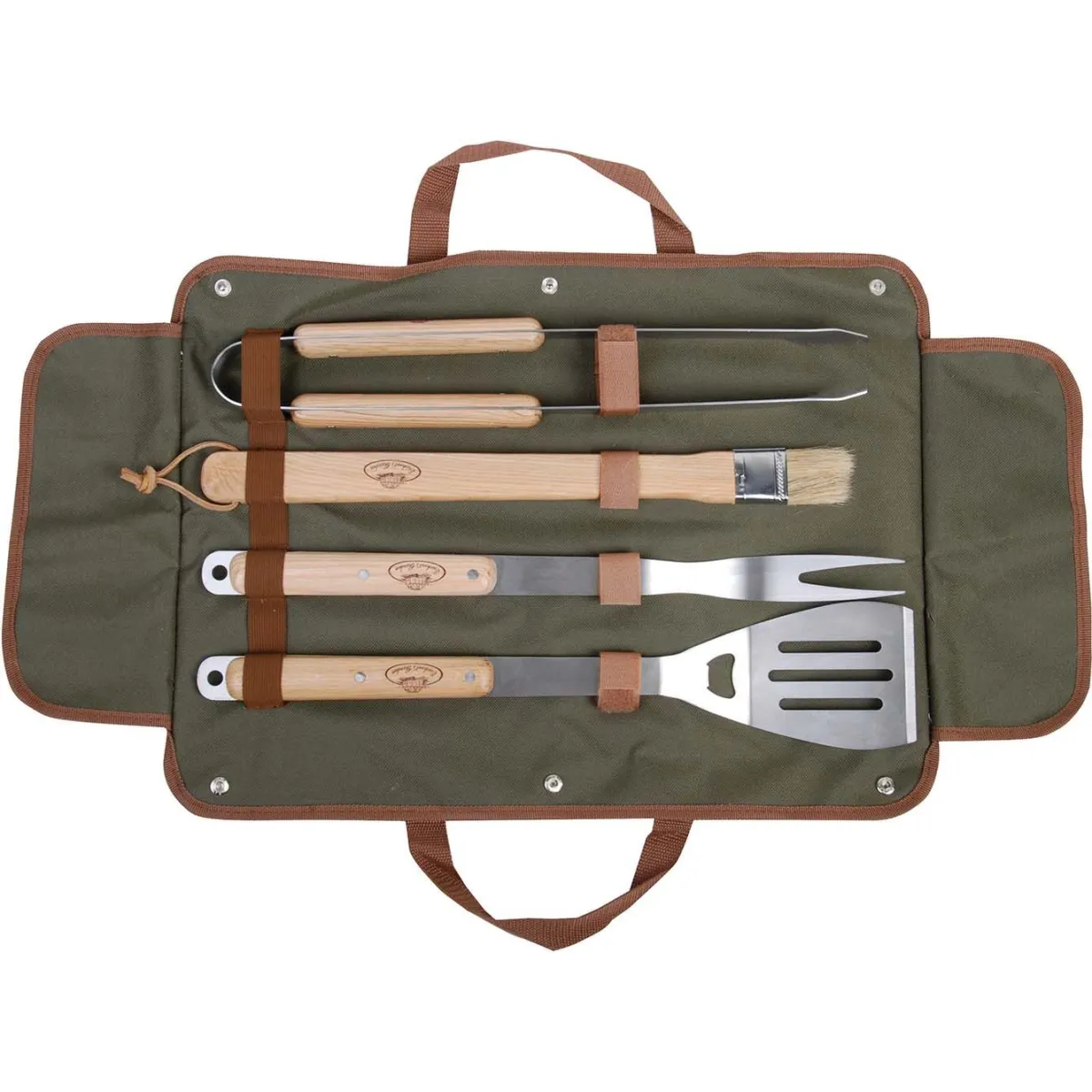 Mallette en Toile avec Ustensiles BBQ