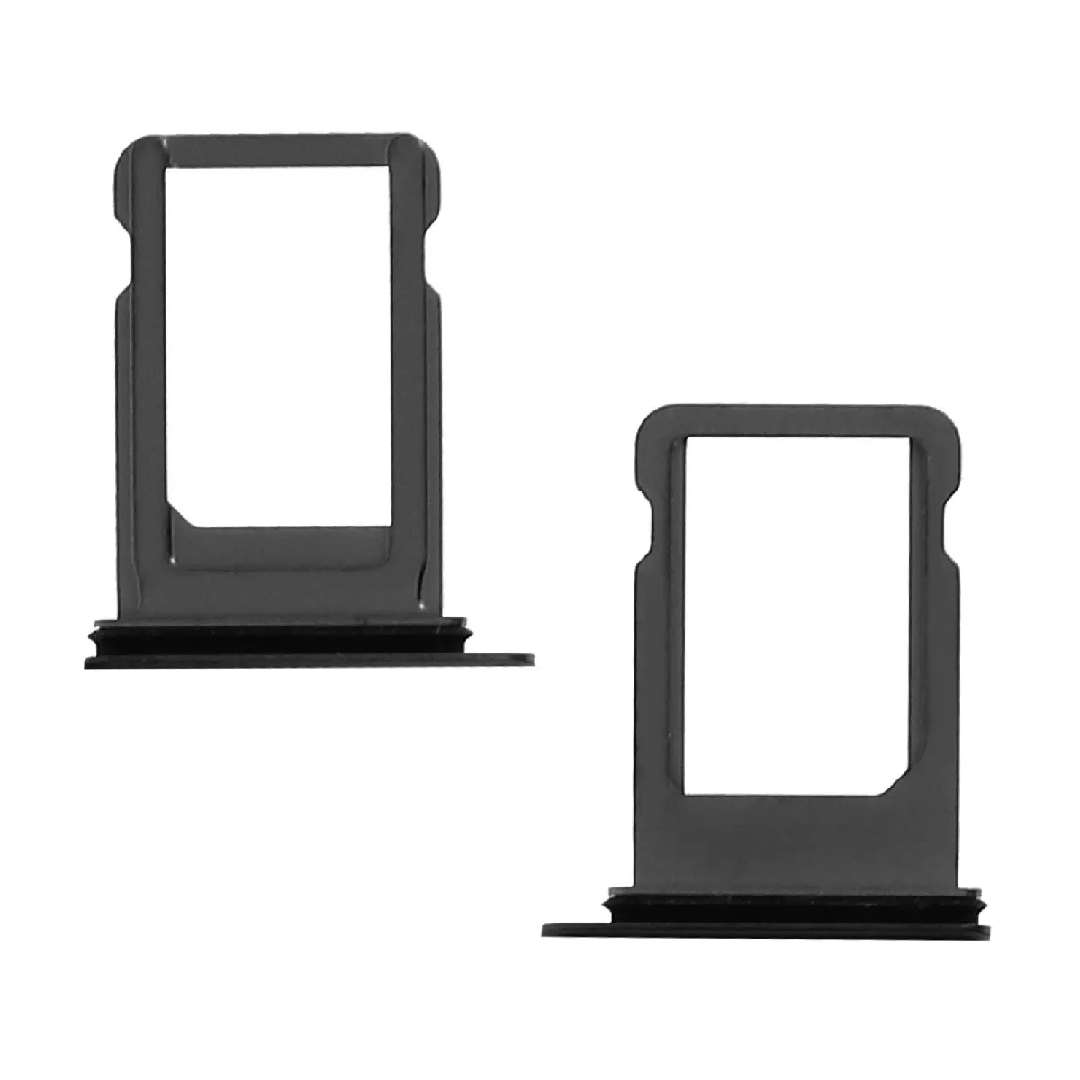 Avizar Noir Tiroir Carte Nano Sim Pour Iphone X Adaptateur Remplacement
