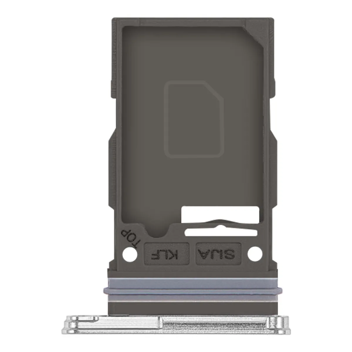 Avizar Blanc Clappio Tiroir Carte Sim Pour Samsung Galaxy S22 Plus