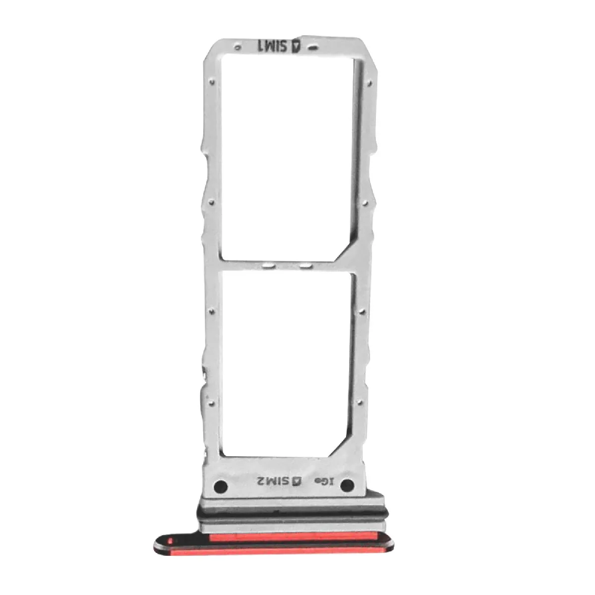 Avizar Rouge Clappio Tiroir Carte Sim Pour Samsung Galaxy Note 10
