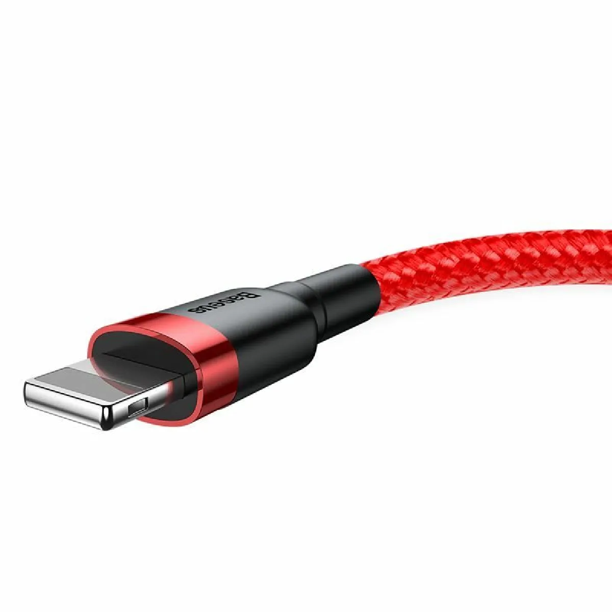 Baseus Rouge Câble Usb Vers Lightning À Charge Rapide Cafule - 2,4 A - 1 M
